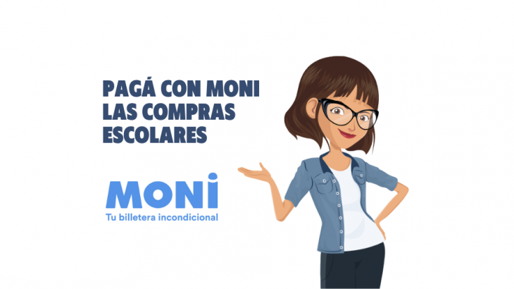 Paga con Moni las compras escolares