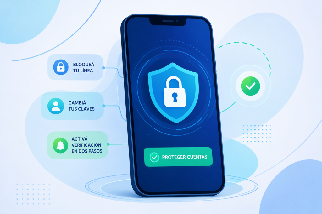 ¿Qué hacer con tus cuentas si te robaron el celular?